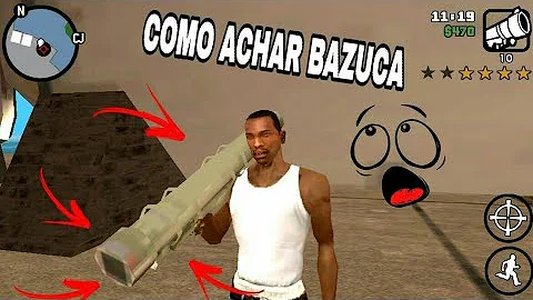 Onde fica a faca no GTA San Andreas?