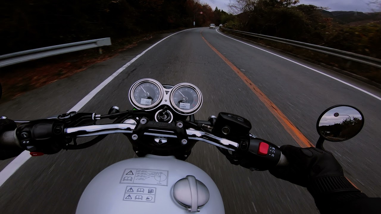 【ツーリング】~Triumph Bonneville T100~