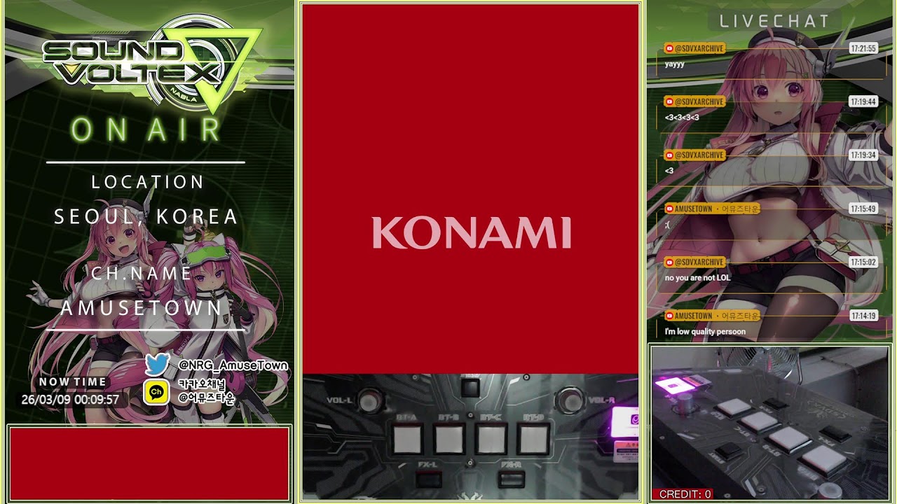 [AmuseTown] SDVX -Valkyrie model- Live stream