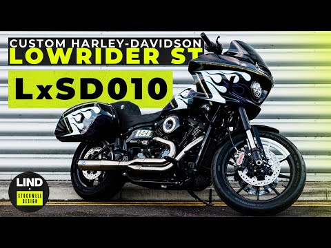 LIND x Stockwell Design Custom Build | Harley Davidson Lowrider ST