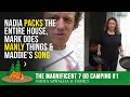 The Magnificent 7 Go Camping 1 Nadia PACKS the ENTIRE House, Mark Does Manly Things & Maddie's SONG