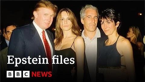 White House pushes back after reports Donald Trump is named in Epstein files | BBC News