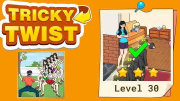 Tricky twist puzzle level 30 solution walkthrough 
