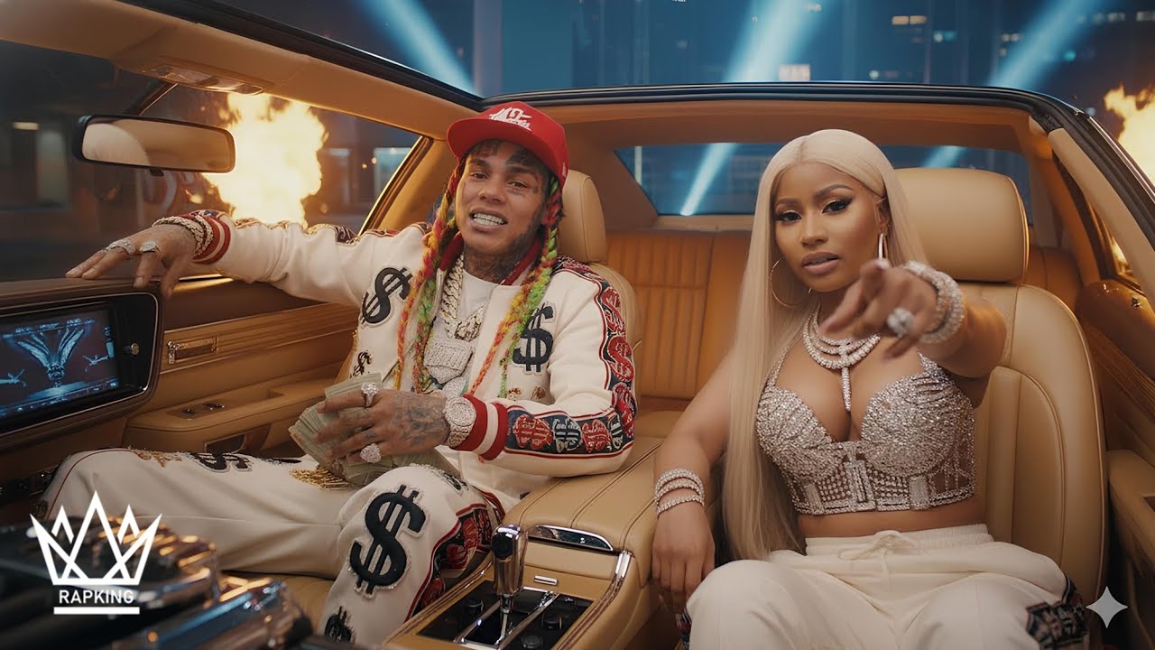 6IX9INE & Nicki Minaj - GANG ft. Takeoff, Meek Mill, 21 Savage (RapKing Music Video)