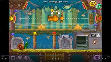 Snail Bob 8 levels 1-5 walkthrough all 3 stars collected in each level