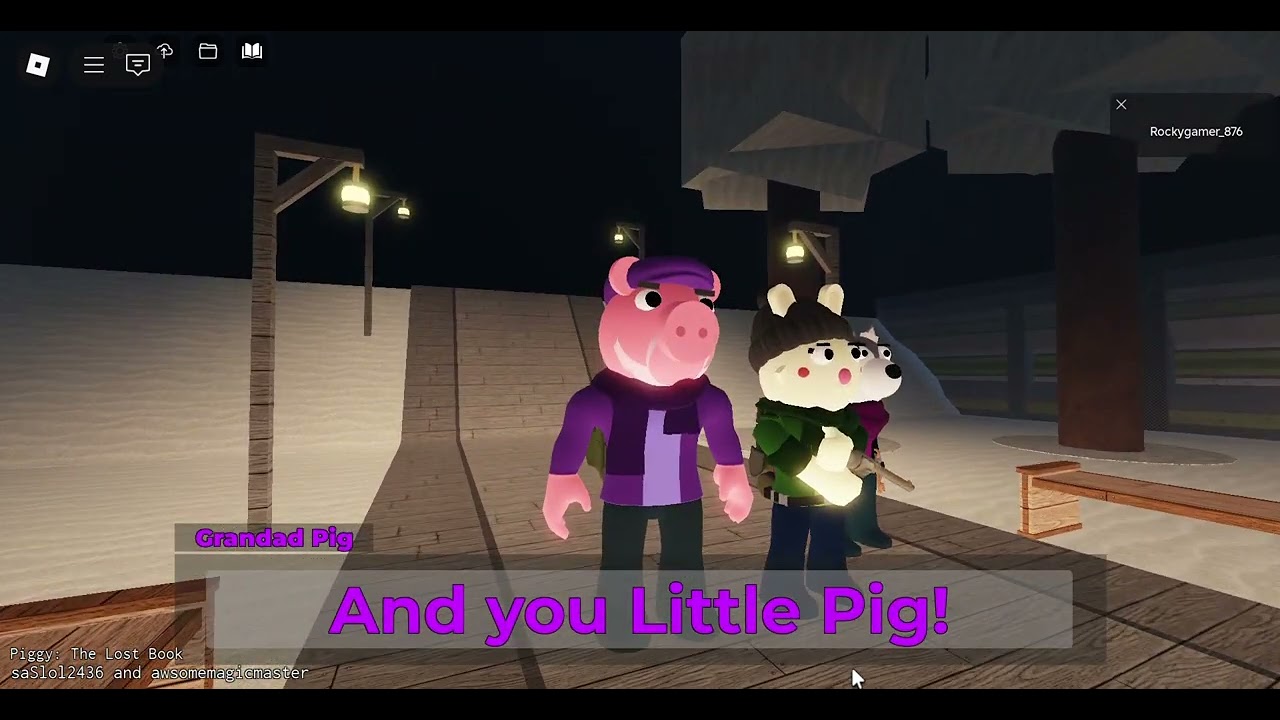 The piggy Tapes. Tape 2. Based on Minitoon's Piggy. Cutscenes made on Piggy the lost book by TiDerp.