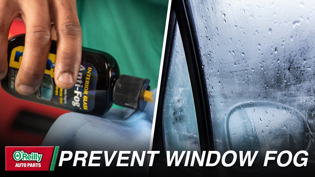 Anti-Fog Window & Windshield Glass Cleaner for Cars & More