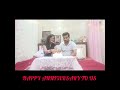 Happy marriage anniversary to us