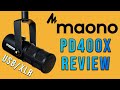 Maono PD400X XLR/USB Mic Review