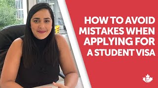 HOW TO AVOID MISTAKES WHEN APPLYING FOR A STUDENT VISA