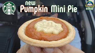 Starbucks® Pumpkin Mini Pie Review! 🎃🥧 | Is It Worth The Money? | theendorsement