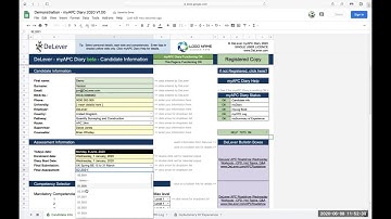 DeLever myAPC Diary Instructional Films   Candidate Information
