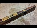 Restauration - alte Stanley Wasserwaage - Stanley Spirit Level No 3