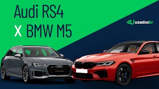Imagem da noticia Audi RS4 ou BMW M5: Qual você escolhe? - Usadosbr
