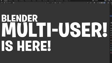 Blender Mixer Released! - Multi-User Addon  -Walkthrough & Lessons! 😍