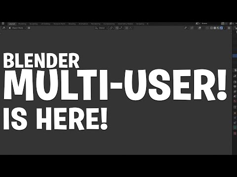 Blender Mixer Released! - Multi-User Addon  -Walkthrough & Lessons! ?