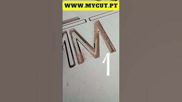 Creating custom lettering with our powerful CNC machine and polywood material