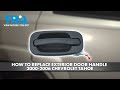 How to Replace Exterior Door Handle 2000-2006 Chevrolet Tahoe