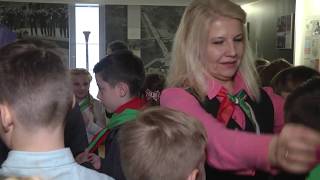 2019-11-08 г. Брест. Посвящение в пионеры школьников из Барановичей. Новости на Буг-ТВ. #бугтв