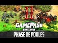 Gamepass challenge 2  phase de poules  age of empires ii definitive edition
