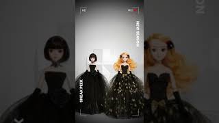 Dolly Little Black Dress Doll With Black Tutu Dress - Bjd 12 Joints 12 Inch 30 Cm 16 Scale Fash...