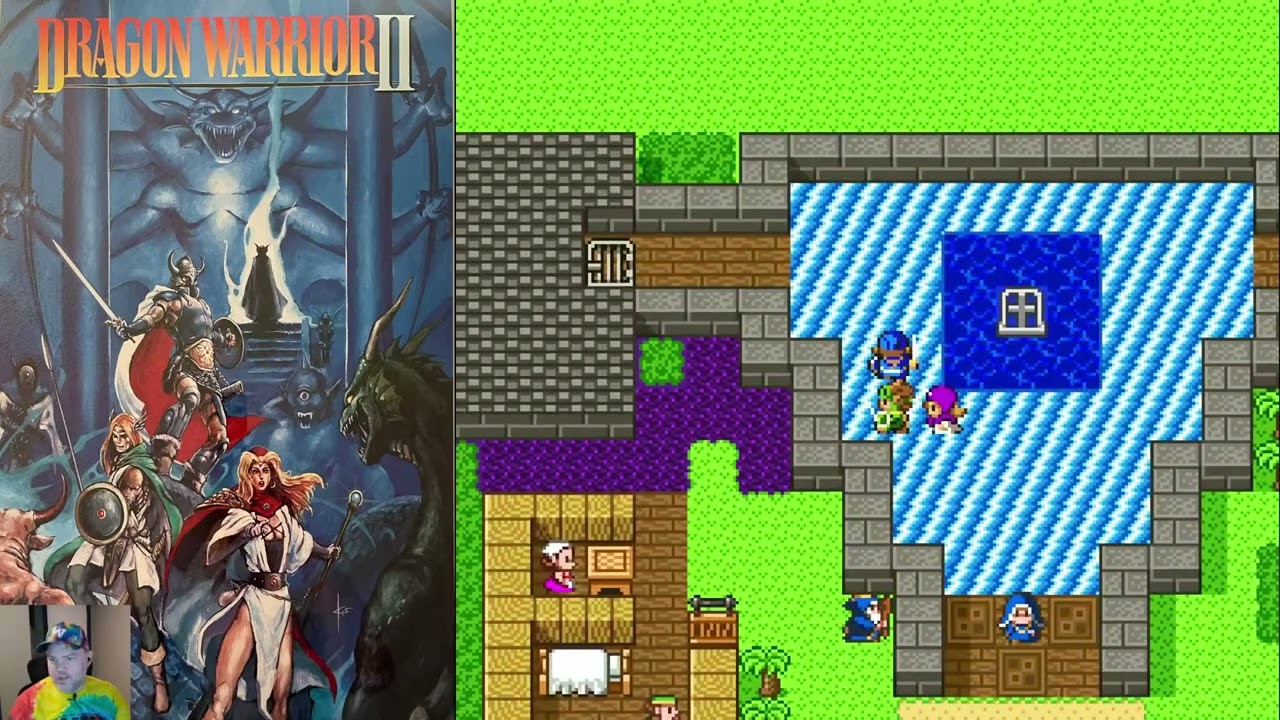 Let's Play Dragon Quest 2 (SFC) - E09 Angel's Robe of Water - YouTube