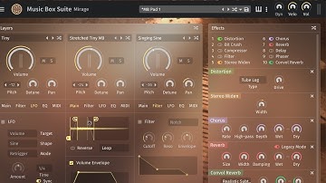 FREE- VST PLUGIN "MIRAGE" BELLS, TEXTURE, ATMOSPHERE, PLUCKS & MORE  - REWIND