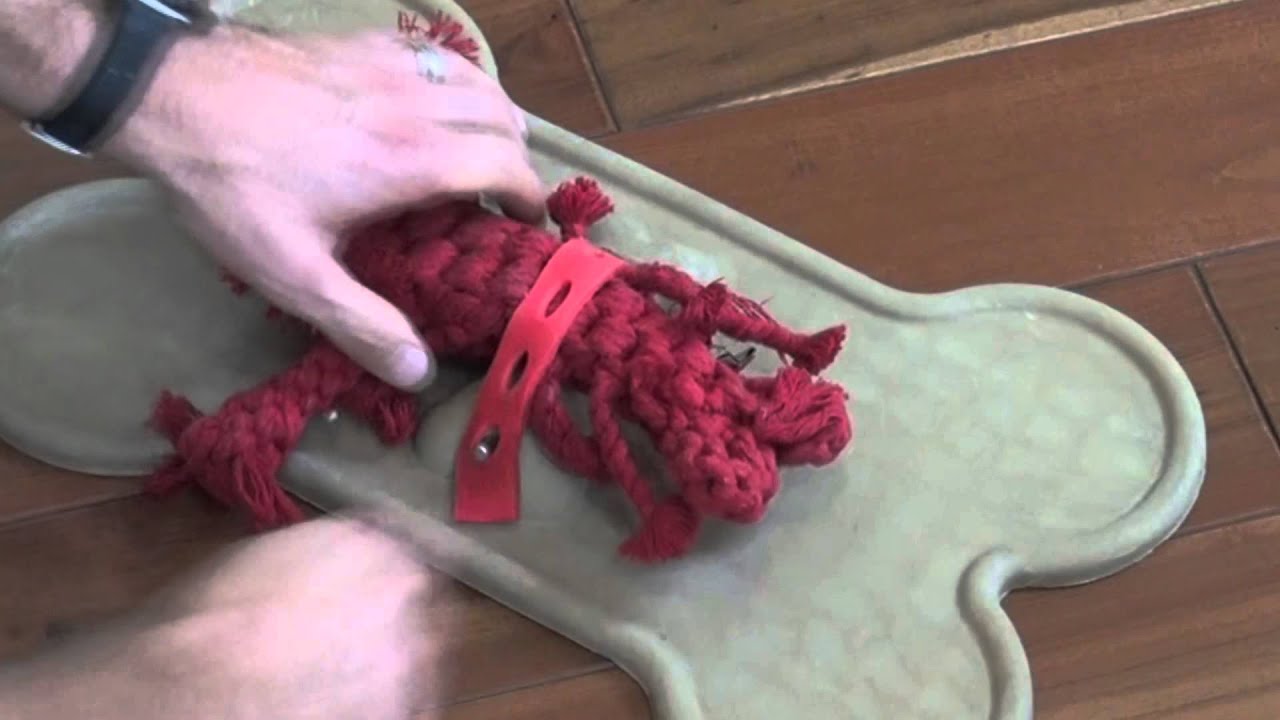 Bone Mat Dog Bone Holder Infomercial YouTube