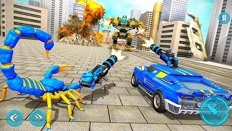 SCORPION ROBOT TRANSFORMATION | ROBOT CAR TRANSFORM | CHARI GAMES