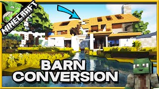How To Build A Modern Barn Conversion House In Minecraft