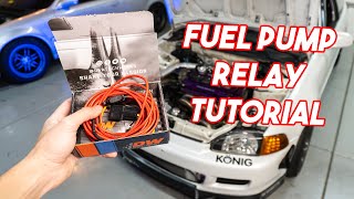 How to Hardwire Your Fuel Pump With A Relay