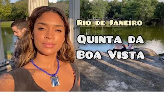 Conhecendo a Quinta da Boa Vista RJ (peguei o Trem pela primeira vez!)