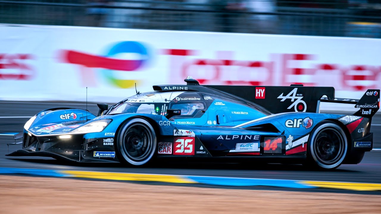 Alpine A424 — Double Finish at 24 Hours of Le Mans 2025 - YouTube
