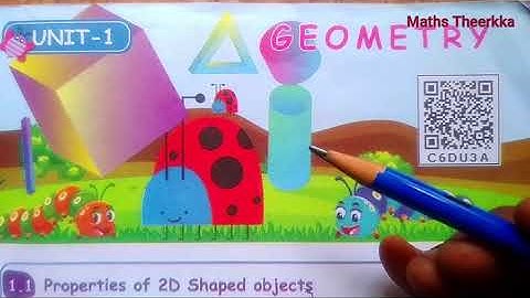 4th standard maths book Term 1 | Geometry  | Activity question