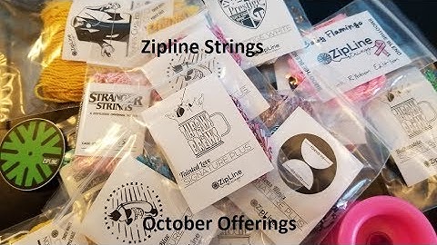 Zipline Strings October Offerings - Yoyo Strings Breast Cancer Fund Raiser