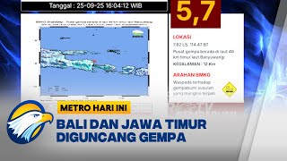 Gempa Bumi 5,7 Magnitudo Guncang Jatim dan Bali - [Metro Hari Ini]