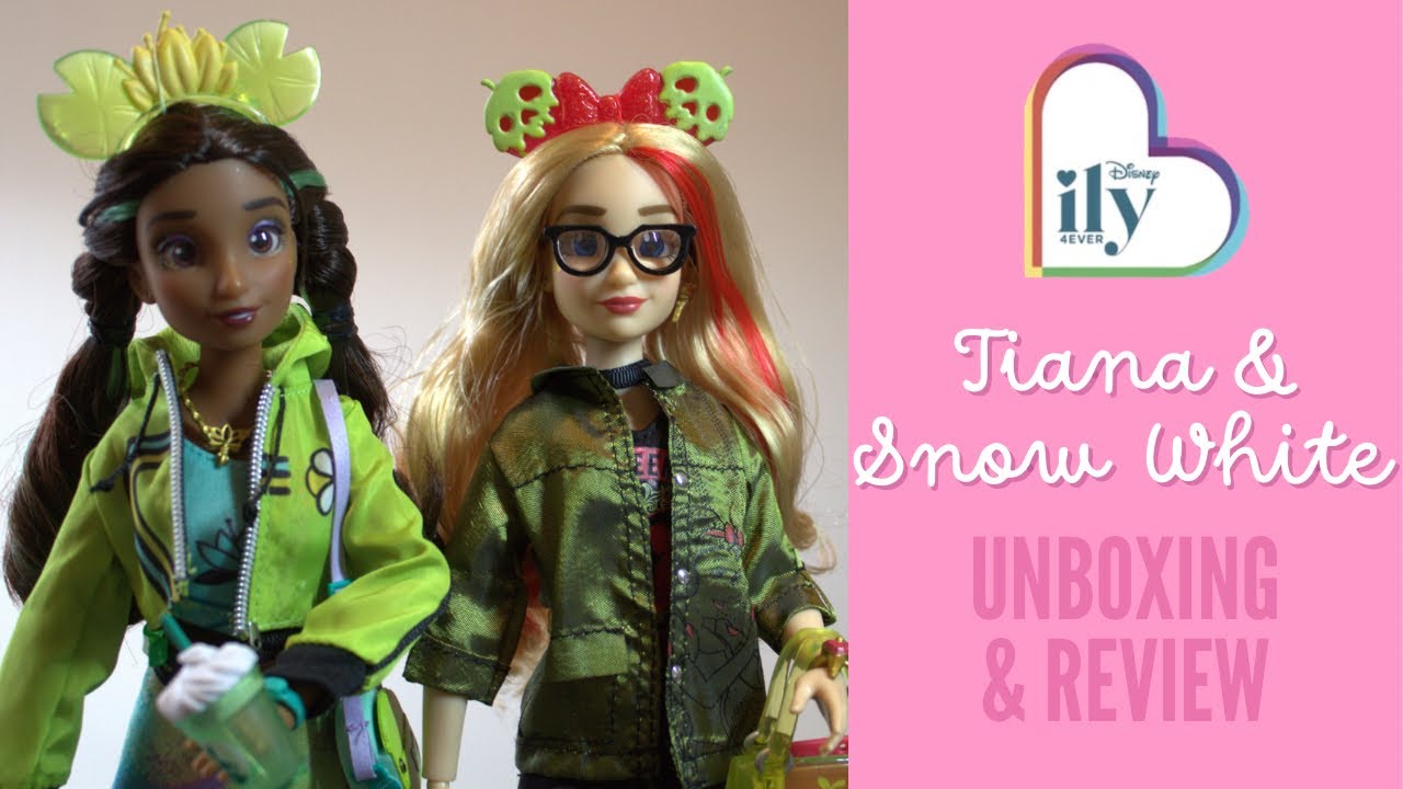 Disney ILY 4Ever Tiana & Snow White Unboxing