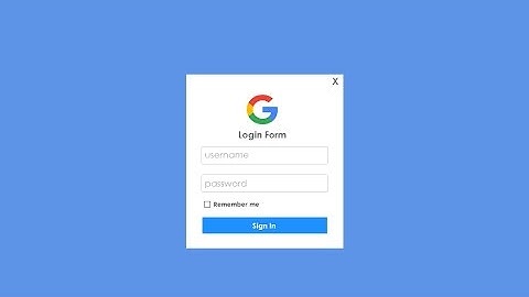 Flat UI Design C# - Login Form with Google Account - Visual Studio 2015