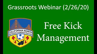 Free Kick Management - CNRA Webinars