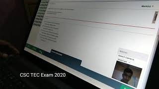 CSC TEC Exam || CSC final exam 2020 | TEC Exam videos || CSC TEC final exam Today | #CSC Assignment