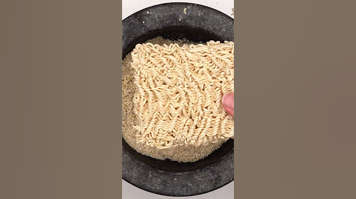Ramen Noodles Face Mask (ft. Matthew Beem)