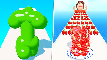 🍐 Tall Man Run 🆚 Pancake Run MAX LEVEL FY2WV! Gameplay iOS,Android Video Walkthrough Pro Mobile Game