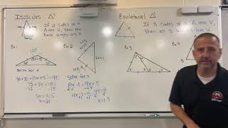 Isosceles and Equilateral triangles