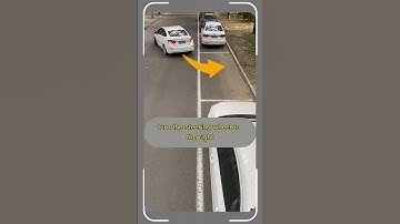 Side parking tips and tricks in one way #shorts #tips #car #tutorial #driving