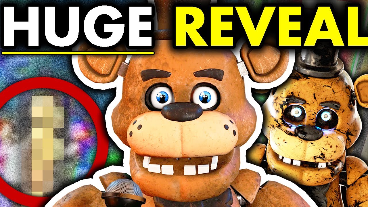 FNAF Movie Freddy Animatronic REVEALED!! (Five Nights At Freddy's Movie  News) 