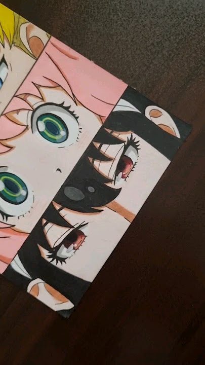 Drawing Yor Forger Eyes 👁✨️| Spy x Family 🕵🏻‍♂️🔎 #yorforger #spyxfamily #animedrawing #shorts