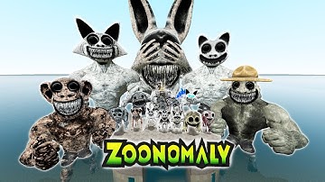 I Destroyed the ENTIRE ZOONOMALY MONSTER FAMILY in FLATWATER - Garry