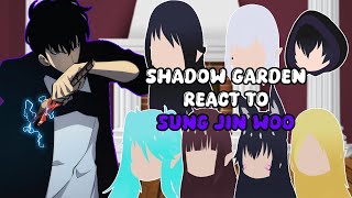 The Eminence in Shadow react to Sung Jin Woo | Solo Leveling | GACHA REACT