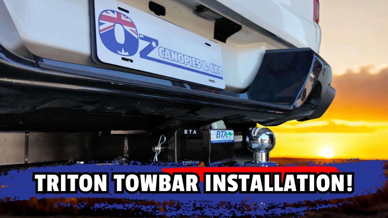 How To Install A Towbar On A Mitsubishi Triton MQ/MR