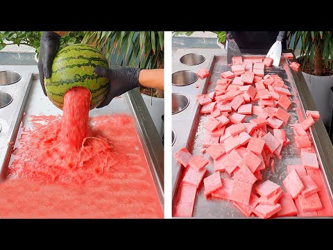 Satisfying ICE Cream #1 - Best Satisfying Street ICE Cream in the World 2021